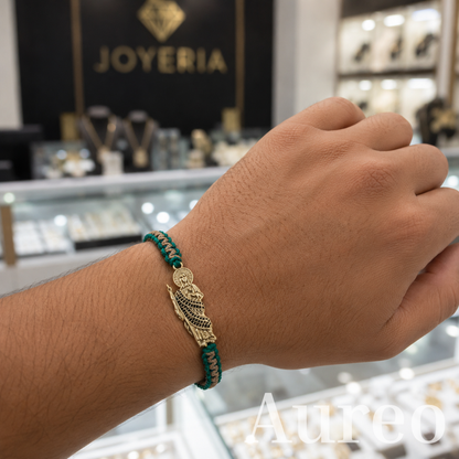 Pulsera San Judas Tadeo Laminado En Oro laminado 18k
